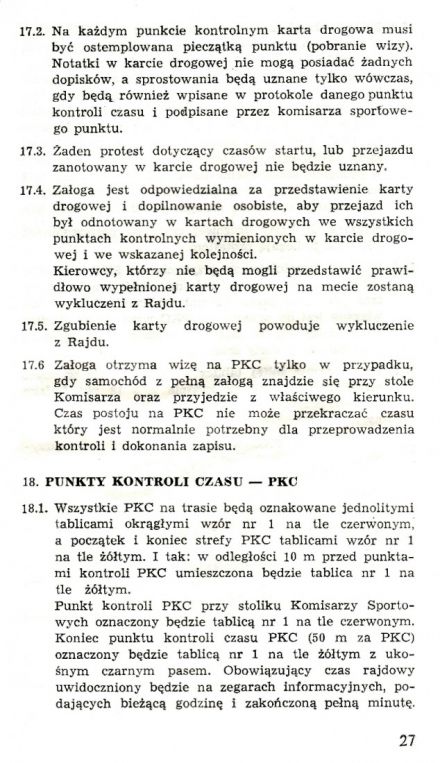 Rajd Stomil - 1976r